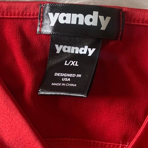 Yandy Red Satin Bow Bra Adjustable L/XL NWT - Picture 6 of 12